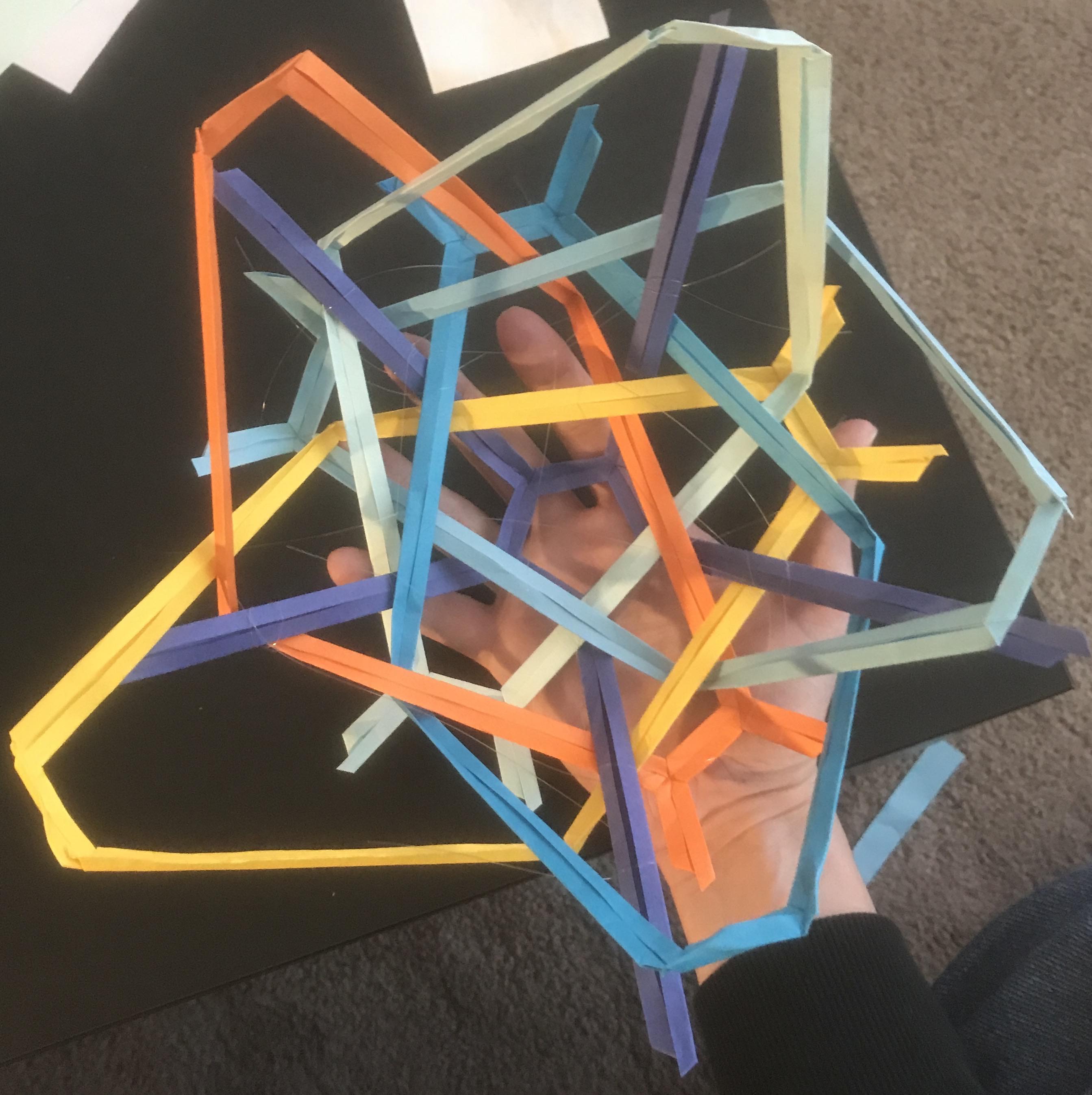 Basic form, with hand for scale